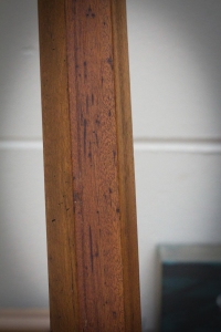 wooden rod tube
